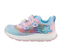 Lurchi 95L0083001 Sneaker, LtBlue-Rose Glitter, 34 EU Weit