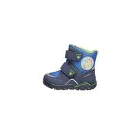 Lurchi Baby-Jungen Kalle-Sympatex Lauflernschuh, DK Blue APPLEGREEN, 24 EU Weit