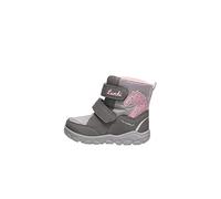 Lurchi Baby-Mädchen Kalea-Sympatex Lauflernschuh, Grey PINK, 26 EU Weit