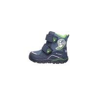 Lurchi Baby-Mädchen Kalmy-Sympatex Sneaker, Dk Blue Applegreen, 23 EU Weit