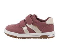 Klettschuh LURCHI "Berry", Kinder, Gr. 35, altrosa, weiß, Leder, Veloursleder, Schuhe Klettschuh, Sneaker, Halbschuh, Freizeitschuh, Größenschablone zum Download (43229467-35) altrosa, weiß