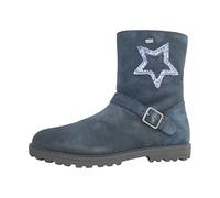 Lurchi Eleny Kinderschuhe Mädchen Stiefel Reißverschluss Winterstiefel Blau Freizeit, Schuhgröße:33 EU
