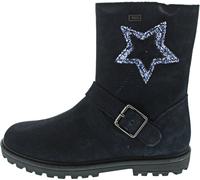 Lurchi Eleny Kinderschuhe Mädchen Stiefel Reißverschluss Winterstiefel Blau Freizeit, Schuhgröße:32 EU