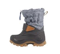 Snowboots LURCHI "Finn", Kinder, Gr. 28, grau, jeansblau, Synthetik, Textil, Schuhe, Winterboots mit Schurwolle, Größenschablone zum Download (38005940-28) grau, jeansblau