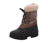 Lurchi Jungen-Allwetterstiefel Fino Grün beige/schlamm33