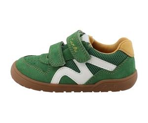 Lurchi Jamin Barefoot Dark Green/Yellow Suede grün