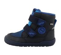 Barfußschuh LURCHI "Jimmy Barefoot TEX", Kinder, Gr. 28, blau (navy, royalblau), Lederimitat, Textil, modisch, Schuhe, Klettboots mit TEX, Größenschablone zum Download (86928808-28) navy, royalblau
