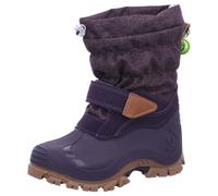 Lurchi Jungen 63l6013002 Schneestiefel, Aubergine, 34 EU
