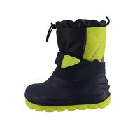 Lurchi Jungen Jan BarefootSchneestiefel | Winterstiefel, Olive Cognac, Grün, Klettverschluss, Kinder, Schuhe