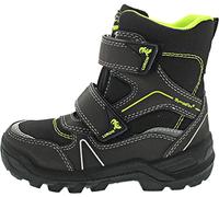 Lurchi Jungen Kolt-Sympatex Schneestiefel, Black Neon Yellow, 28 EU Weit