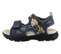 Sandale LURCHI "Blinkschuh WMS: Kodo" Gr. 34, blau (navy, steel) Kinder Schuhe Sommerschuh, Klettschuh, Outdoorschuh, mit cooler Blinkfunktion (76511910-34)