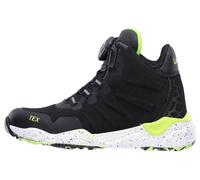 Lurchi Kinderschuhe Snowboots / Allwetterstiefel BLACK NEONGREEN BLACK NEONGREEN - Gr. - 37