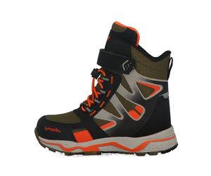 Lurchi Kinderschuhe Snowboots / Allwetterstiefel black-olive black-olive - Gr. - 34