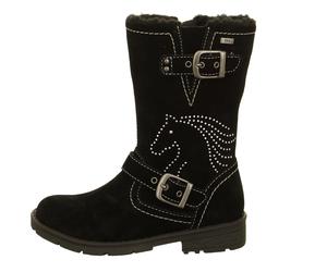 Lurchi Kinderschuhe Stiefel BLACK BLACK - Gr. - 26