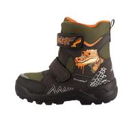 Winterboots LURCHI "Kepa SYMPATEX", Kinder, Gr. 30, bunt (dunkelbraun, grün), Lederimitat, Textil, modisch, Schuhe, Klettboots mit SYMPATEX, Größenschablone zum Download (98038156-30) dunkelbraun, grü
