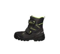 Lurchi Krispin-Sympatex Schneestiefel, Black NEON Yellow, 32 EU Weit