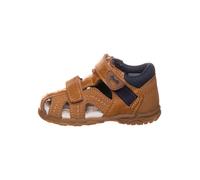 Lurchi Leder-Halbsandalen "Jonathan" in Hellbraun - Größe 24 | Babysandalen