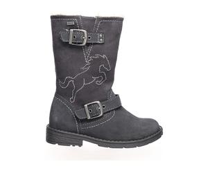 Lurchi Leder-Winterstiefel "Heidi" in Grau - Größe 27 | Kinderstiefel