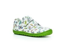 Lurchi Noah Leder White/Green Barfußschuhe