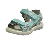 Lurchi 74L2003006 Flat Sandal, Turquoise, 27 EU
