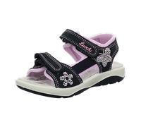 Lurchi Offene Mädchenschuhe für Kinder, schwarz, Größe 26 EU