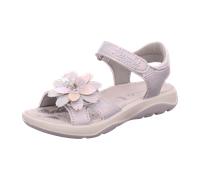 Lurchi Offene Mädchenschuhe für Kinder, silber, Größe 27 EU