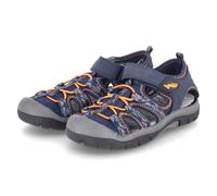 Lurchi 95L0053001 Sandale, Navy-orange, 31 EU