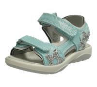 Lurchi 74L2003006 Flat Sandal, Turquoise, 27 EU