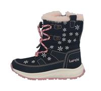 Lurchi Schneestiefel Alby-TEX, Farbe:Navy-Rose, Größe:28
