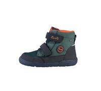Lurchi Stiefelette Jimmy-TEX Barefoot, Farbe:Navy-orange, Größe:26