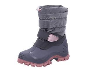 Lurchi Winterstiefel für Mädchen, grau, Größe 33 EU