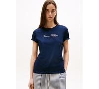 LUREX SCRIPT REG C-NK SS TEE L