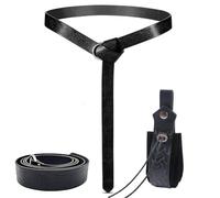 lurora2021 2 Stück Mittelalterlicher Wikingergürtel Mit Kunstledertasche Retro Nordische Gürteltasche Mittelalter Gürtel & Tasche Ideal für Mittelalter Kleidung Und Accessoires, Cosplay Und Halloween