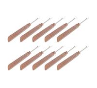 Lurrose 10 Stück Nahttrenner aus Edelstahl und Kunststoff Leichter Fadenentferner mit Abgerundeten Kanten für Feine Nähte Nähzubehör für Kreuzstich und Handarbeiten