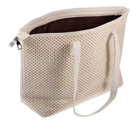 Lurrose Große Handgewebte Strohtasche für Damen mit Großer Kapazität aus Pu und Stroh Robust und Einfach zu Tragen für Outdoor Reisen und Einkaufen im Sommer