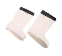 Lurrose Hunter Gummistiefel Schuheinlagen mit Weichem Fleece Futter Thermische Winterstiefel Einlegesohlen für Damen und Herren Herausnehmbare Regenschutz Stiefelfutter für Kalte Tage