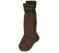Lusana Jungen Kniestrümpfe Kinder - Trachtenkniestrumpf Anton, Gr. 20 (Herstellergröße: 20-23), Mehrfarbig (mittelbraun/tanne 1119)