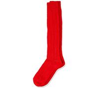 Lusana Mädchen Kniestrümpfe Kinder - Kniestrumpf L949, Gr. 27-30, Rot (Rot 21)
