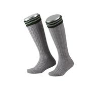 Lusana Trachtenstrümpfe Kinder Socken | 70% Merinowolle & Zopfmuster | Trachtensocken für Jungen & Mädchen zur Oktoberfest & Tracht | Trachtenkniestrümpfe Kniebundstrümpfe | Qualität aus Deutschland
