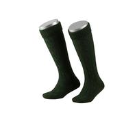 Lusana Trachtenstrümpfe Kinder Socken | 70% Merinowolle & Zopfmuster | Trachtensocken für Jungen & Mädchen zur Oktoberfest & Tracht | Trachtenkniestrümpfe Kniebundstrümpfe | Qualität aus Deutschland