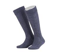 Lusana Trachtenstrümpfe Kinder Socken | 70% Merinowolle & Zopfmuster | Trachtensocken für Jungen & Mädchen zur Oktoberfest & Tracht | Trachtenkniestrümpfe Kniebundstrümpfe | Qualität aus Deutschland