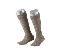 Lusana Trachtenstrümpfe Kinder Socken | 90% Merinowolle & Zopfmuster | Trachtensocken für Jungen & Mädchen zur Oktoberfest & Tracht | Trachtenkniestrümpfe Kniebundstrümpfe | Qualität aus Deutschland