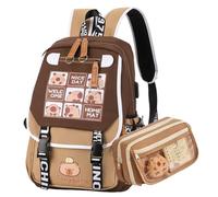 Lushandy Capybara Rucksack, süße Capibara-Rucksäcke, Kawaii, Kapibara, große Cartoon-Capybara-Tasche, Ita-Tasche, Capybara11, 17.32 x 11.8 x 8.27 inches