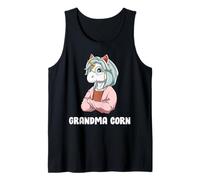 Lustige Einhorn Oma Lustige Großmutter Einhorn Tank Top