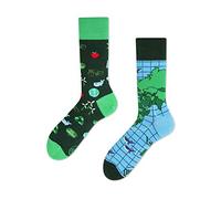 Many Mornings Öko-Socken Save The Planet Unisex verschiedenfarbig Größe 35-38