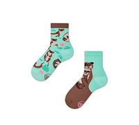 Many Mornings Unisex Kids Otter Stories Mismatched Socken, Multicolor, 27-30