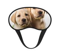 Lustige Schlafmaske mit Labrador-Motiv, für Damen und Herren, weiche und bequeme Schlafmaske, Verdunkelung, Augenabdeckung für Reisen, Yoga, Nickerchen, Schichtarbeit