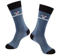 Lustige Valentinstag Socken Herren Männer - Witzige Lustig Hochzeitstag Bunte Verrückte Socken Geschenke für Mann - Funny Happy Socks für Ihn Freund