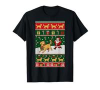 Lustige Weihnachtspfote für Hunde, Golden Retriever T-Shirt