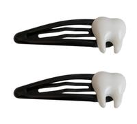 Lustige Zahnspangen Clip Haarnadel Y2K Mädchen Ornamente Clip Haarnadel für Frauen Mädchen Kopfbedeckung Zubehör Haarspangen für Männer für Styling für Frauen